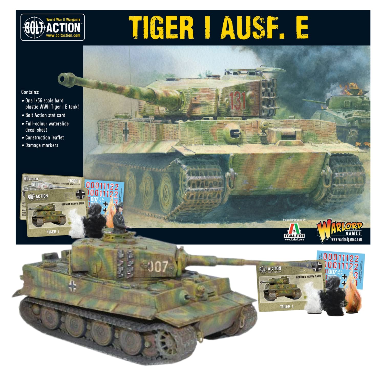Buy Bolt Action Miniatures Warlord Games Tiger I Ausf. E German Army