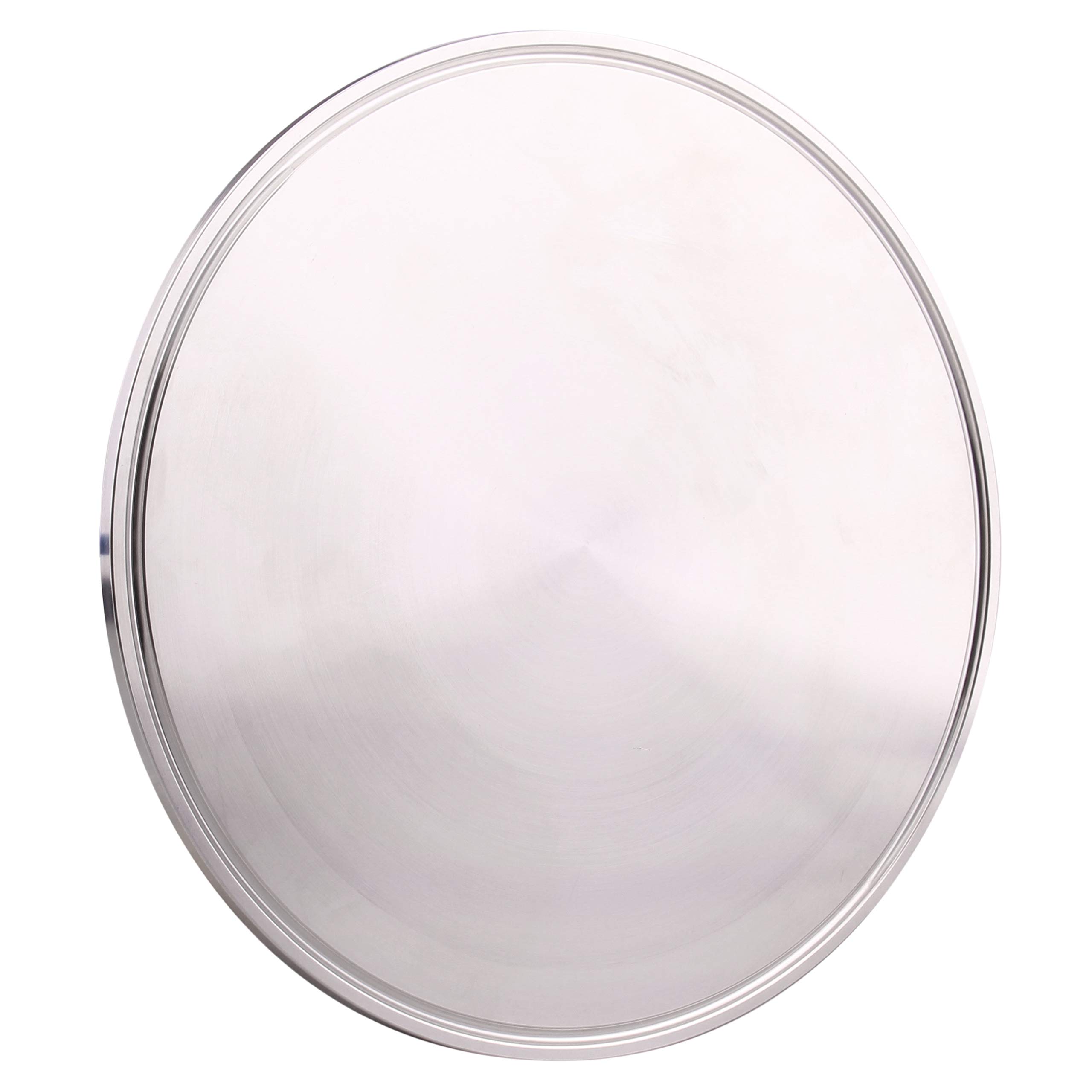 Tapón ciego triple abrazadera acero inoxidable 304 para terminal tuberías sanitarias casquillo 1