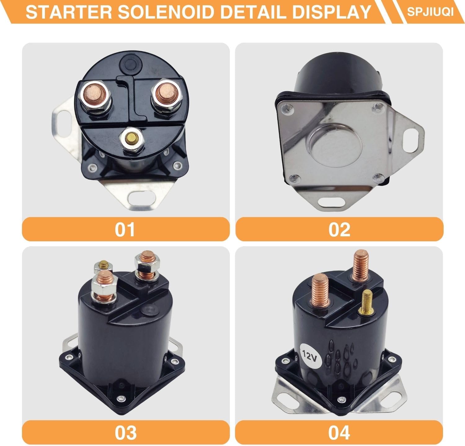Starter Solenoid 925-3001 725-3001 01002228 20626200 Fit for Cub Cadet 1712 1806 1810 1811 1812 Cub Lo-Boy 154 184 185 Cadet 75 85 86 87 H1748 H1952 H1954