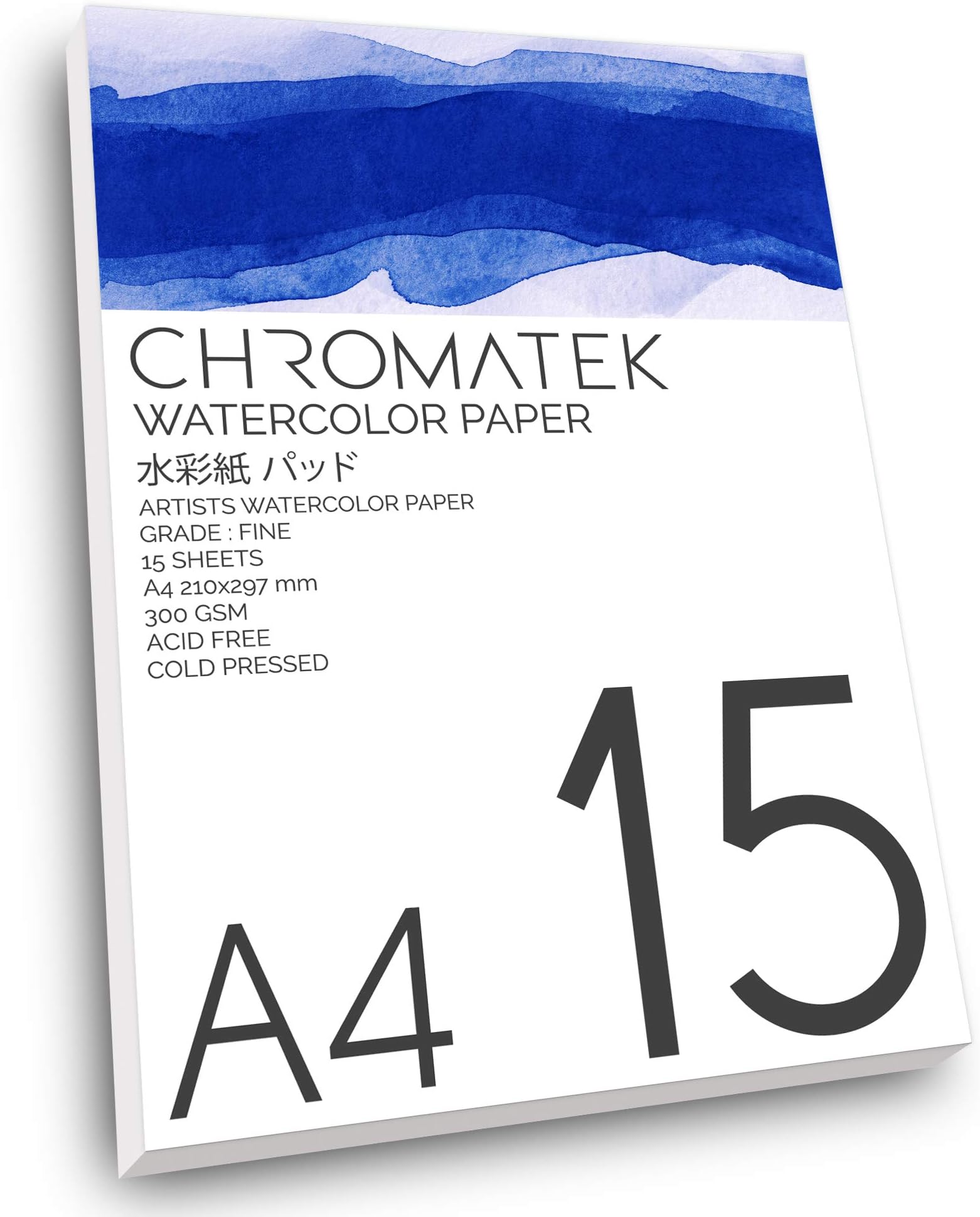 Chromatek Watercolor Paper (A4 Fine)