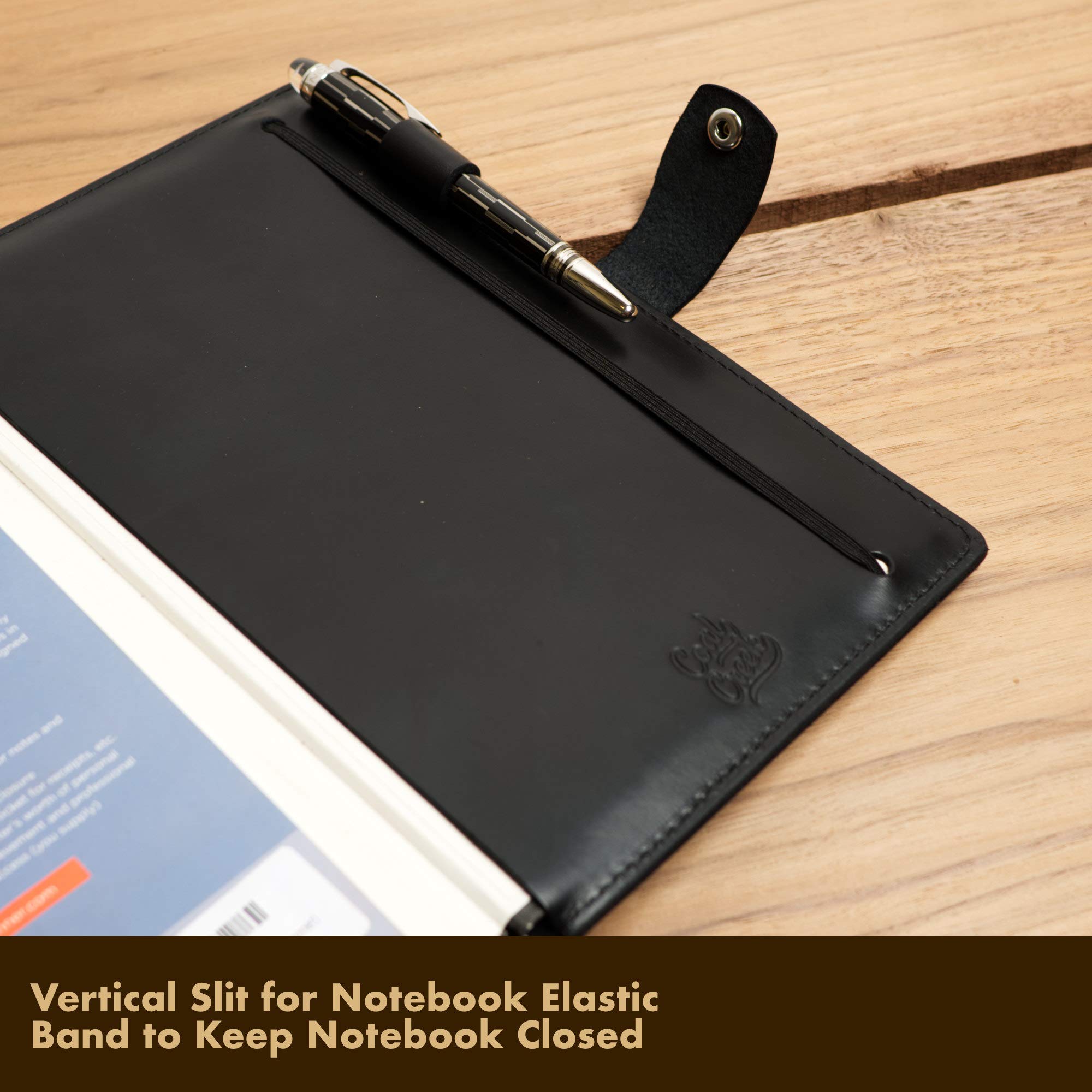Amazon | A5ノートブック用レザーカバー/アメリカ製ハンドメイド 