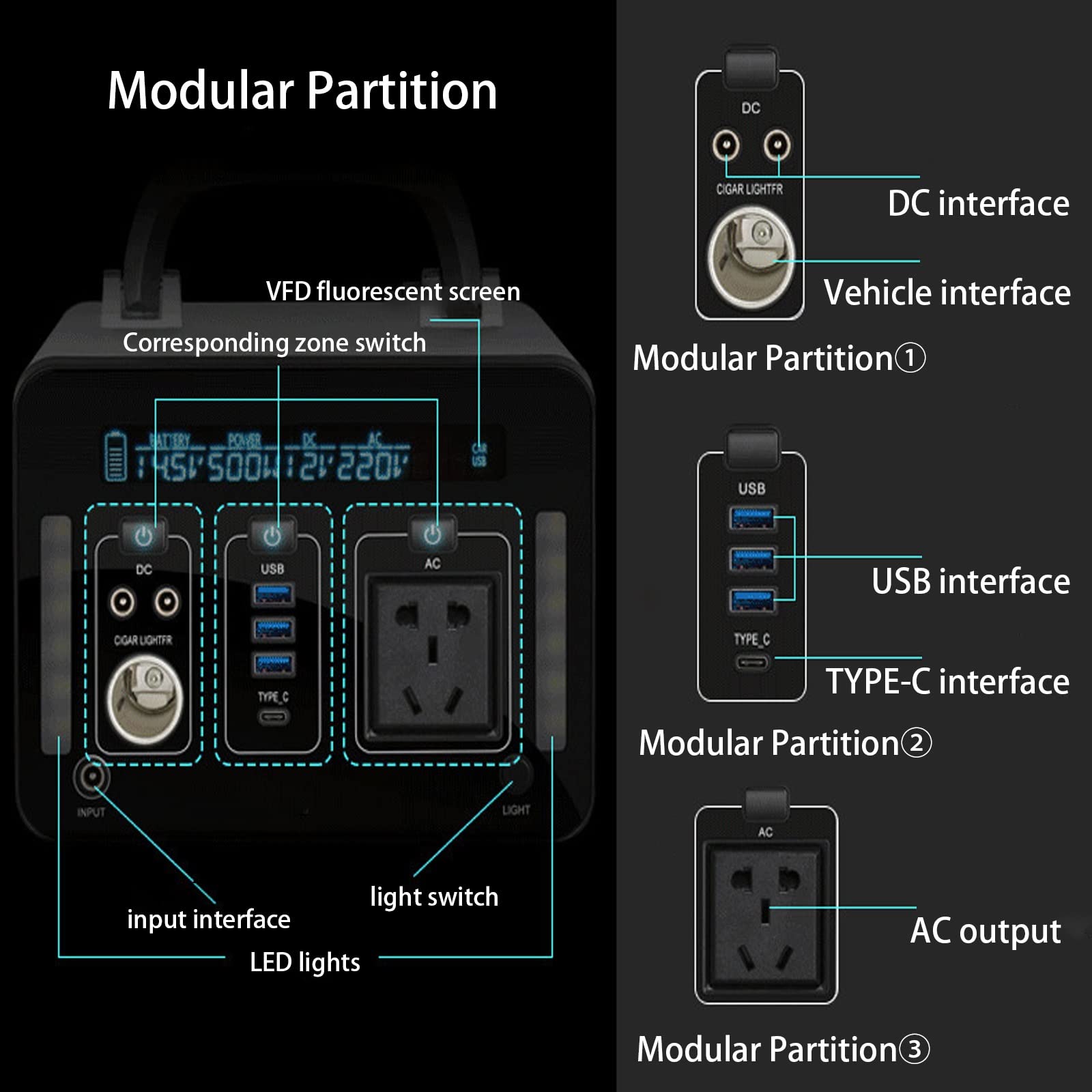Estación de energía portátil Explorer, toma de CA de onda sinusoidal pura de 1000 W, fuente de alimentación portátil de emergencia, 1000 Wh, 270 000 mAh, banco de energía portátil, función UPS, ener