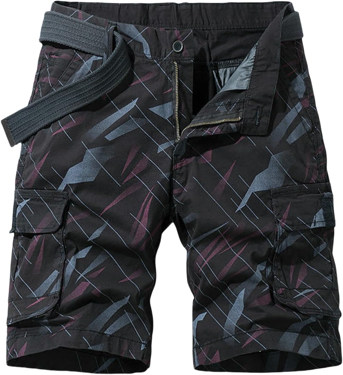 Men's Summer Outdoor Multi-Pocket Workwear Casual Six-Point Shorts