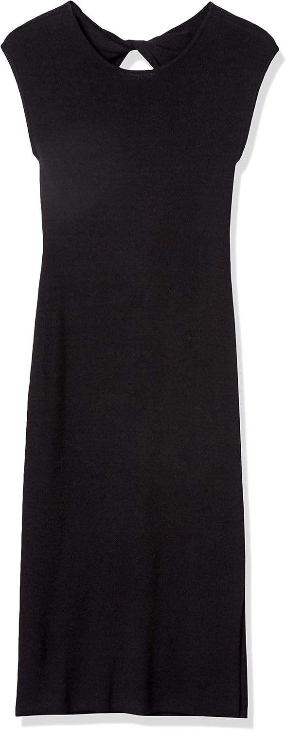 The Drop Women's Laila Power-Shoulder Twist Back Midi Sweater Dress - Image 6