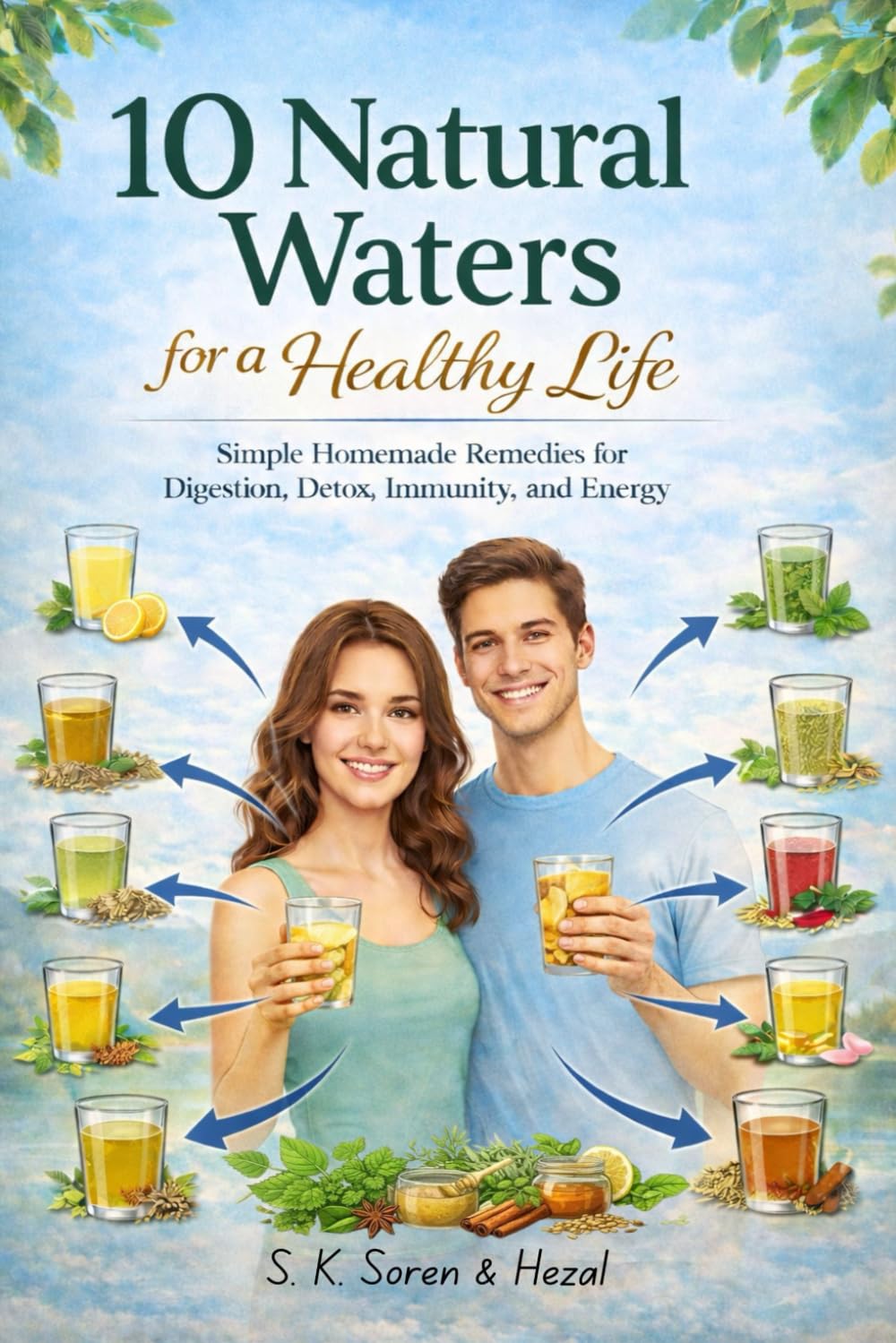 10 Natural Waters for a Healthy Life: Simple Homemade Water Remedies for Digestion, Detox, Immunity, and Energy