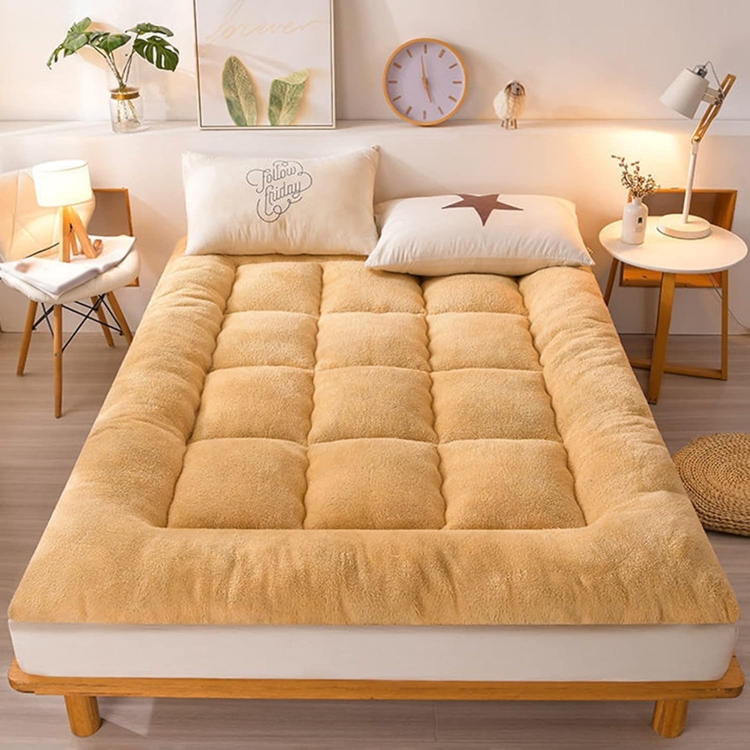 ZHBY Mattress Winter Thicken Floor Mattress Slow Rebound Japanese Futon