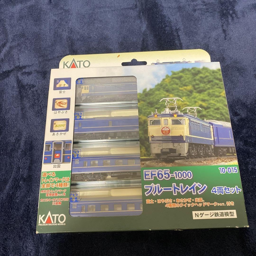 Amazon.co.jp: KATO EF65-1000 ブルーレイン 4両セット : おもちゃ
