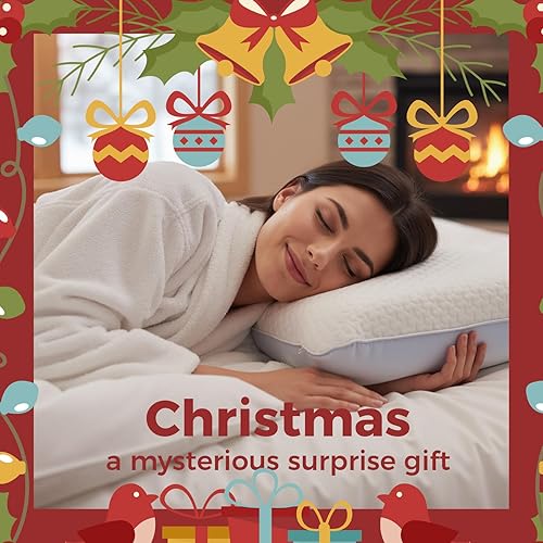 Miniatura 4 de Almohadas refrescantes para dormir de lado y espalda, almohada de contorno suave firme de espuma viscoelástica para dolor de cuello y hombros,