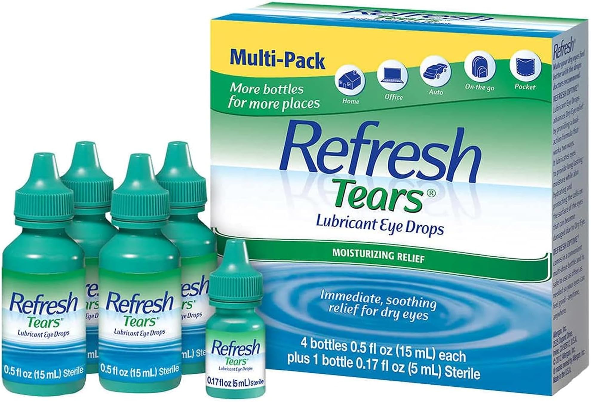 Refresh Multi-Pack 65 ml Refresh Tears, 2.17 FlOZ