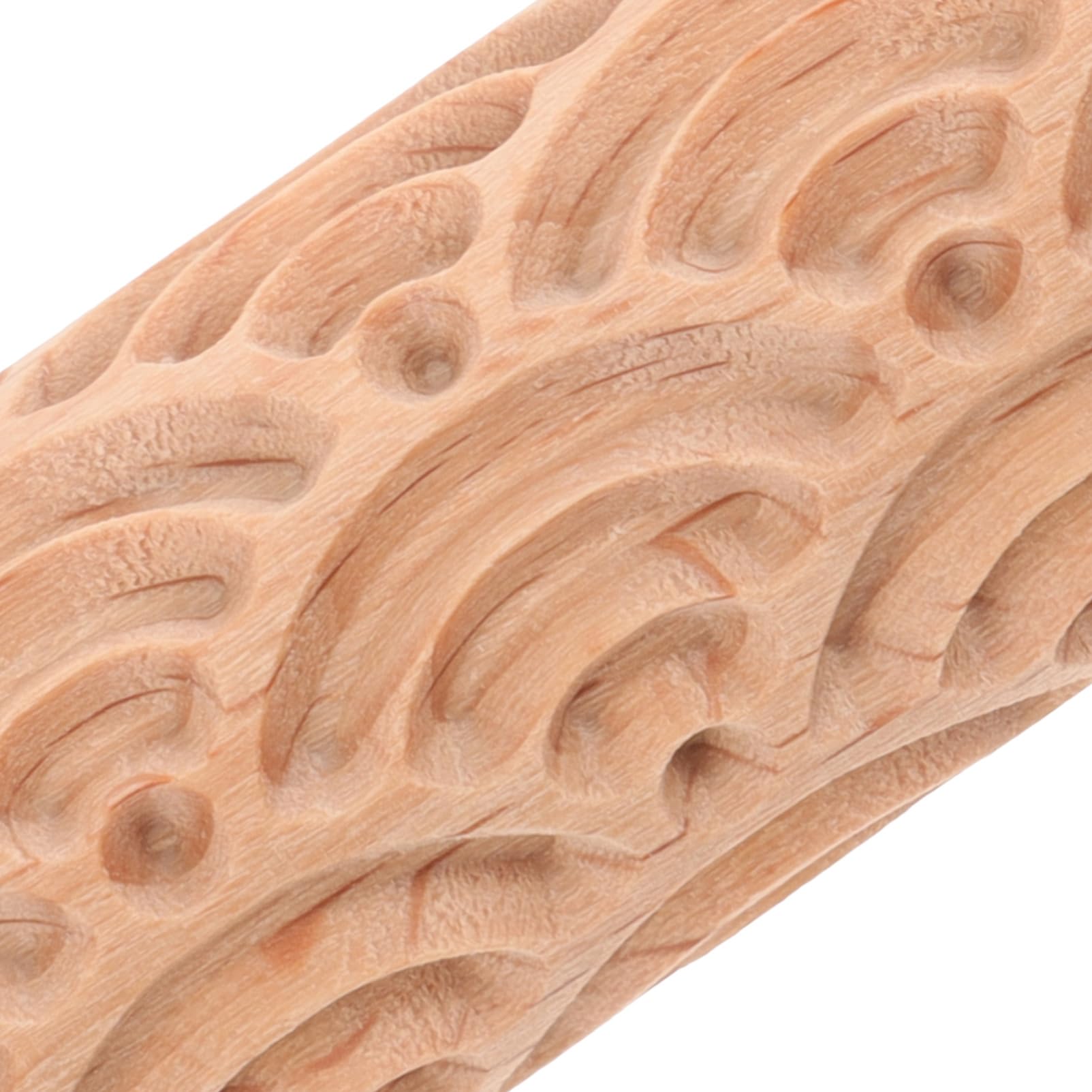 ABOOFAN Lot De 5 Rouleaux De Texture en Bois pour Poterie Et Argile Rouleau À Pâtisserie en Relief
