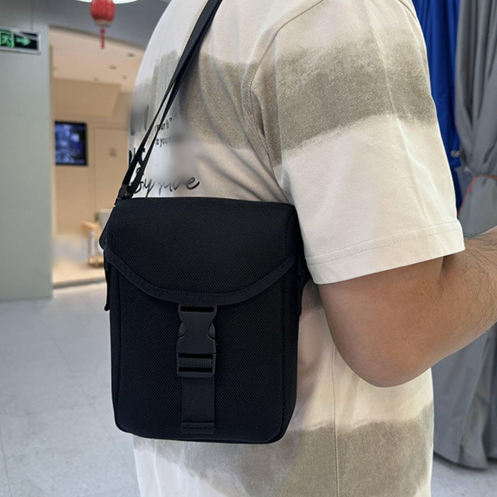 Fiocias Borsa per riporre Il binocolo, Custodia Portatile per Binocolo | Borsa a Tracolla Protettiva, Accessori per Binocolo, per Osservazione Uccelli, Viaggi, Escursioni, 21 Cm X 15 Cm X 7 Cm