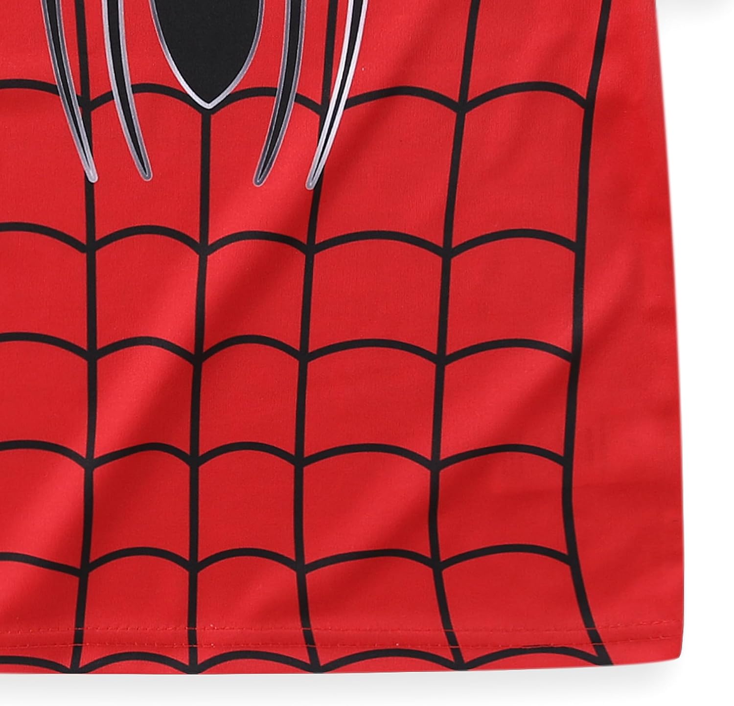 Marvel Spider-Man Miles Morales Avengers Boys 2 Piece T-Shirt and Active Mesh Shorts Set for Toddler and Big Kids - Image 5