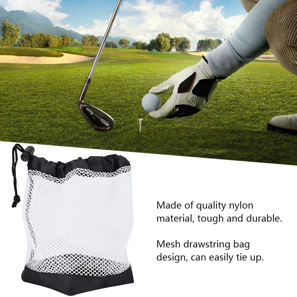 VOBOR Palline da Golf - Sacco Rete in Nylon, Accessorio per Palline da Golf