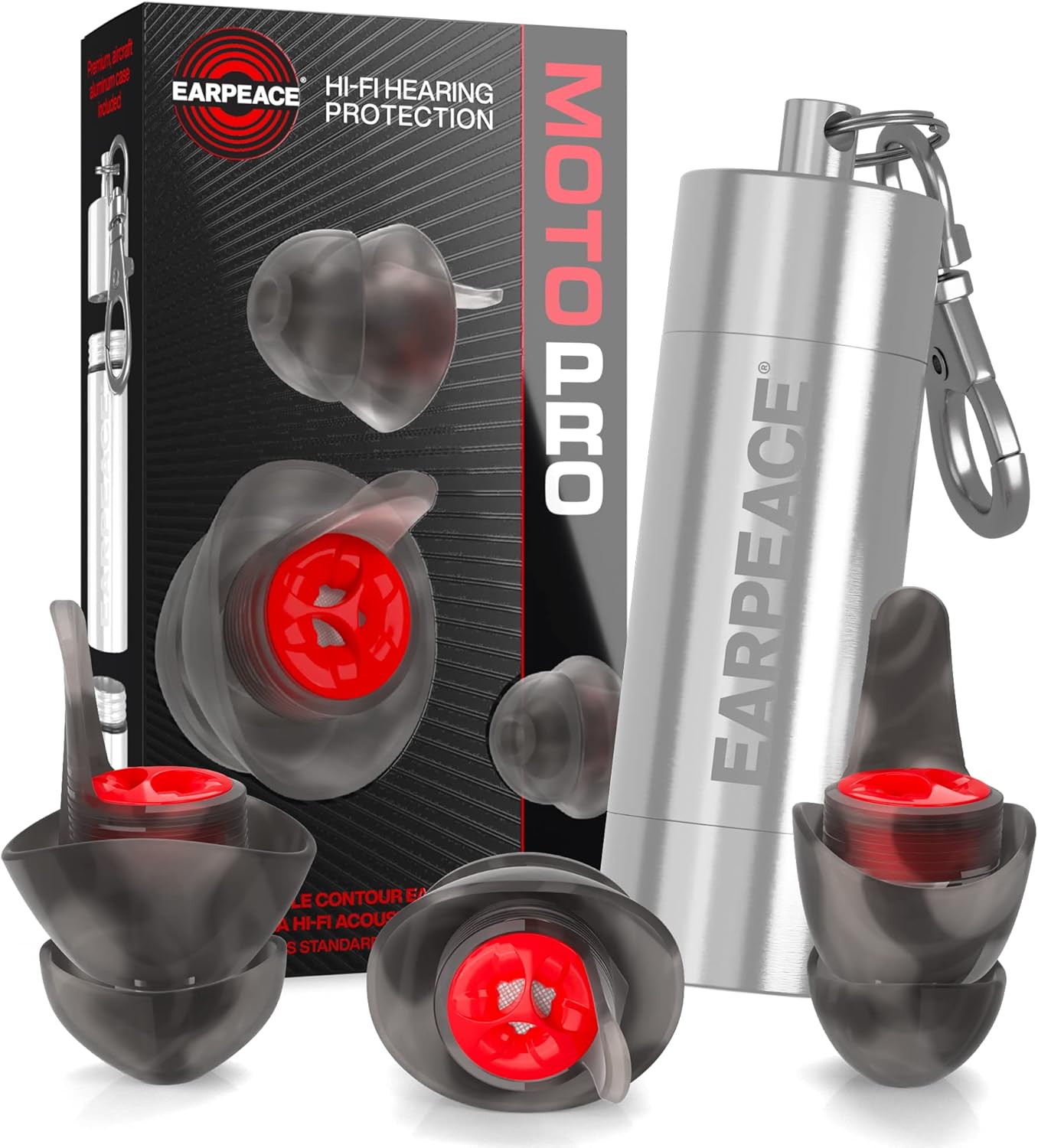 EarPeace Moto Pro Patented High Fidelity Hearing Protection Motorcycle