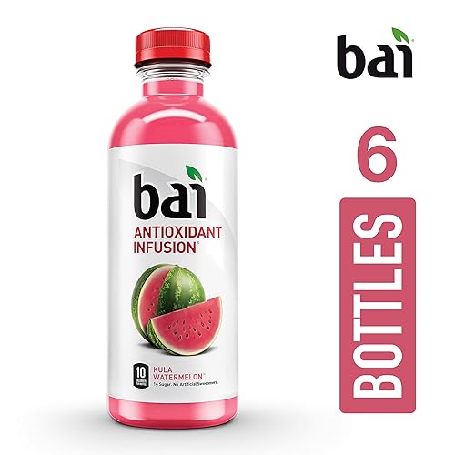Miniatura 97 de Bai Agua con sabor a coco, lima de coco de los Andes, Bebidas infundidas antioxidantes, 18 botellas de onza de fluidos, 12 cuentas