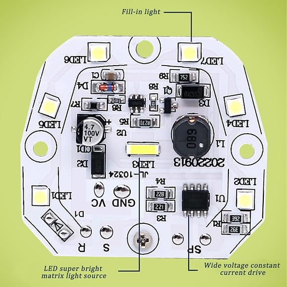 Headlight for Bike, Waterproof Super Bright LED Front Bike Headlight with Horn, Easy to Install Ebike for Electric Scooter and Ebike Light E Light