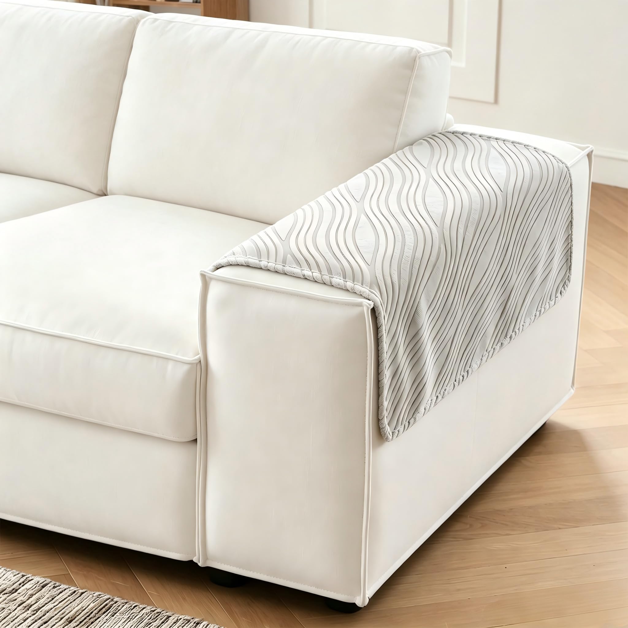 Sofa Armrest Covers, 2PCS Elastic Non Slip High Elasticity Sofa Covers â image 1