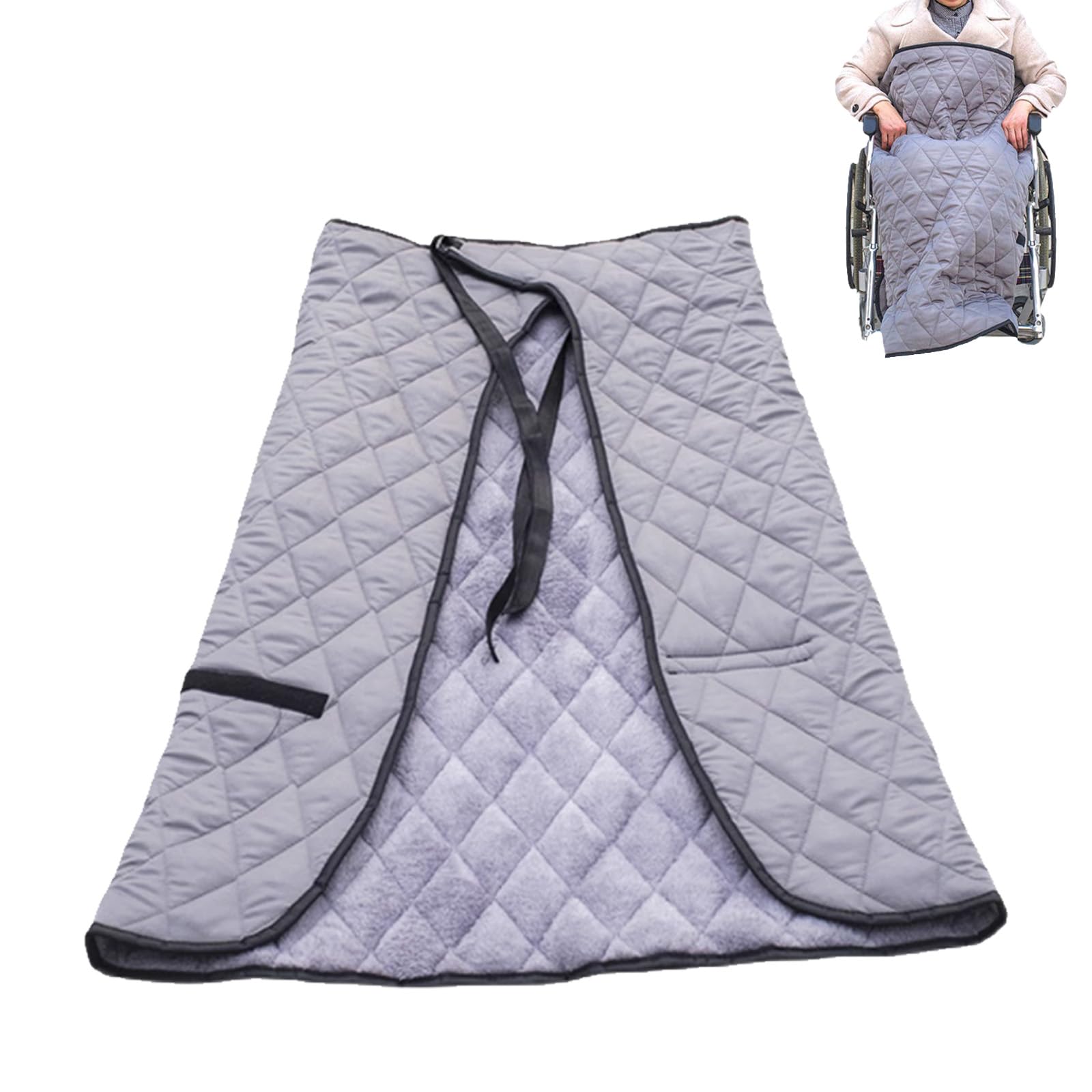Couverture pour fauteuil roulant imperméable : fini le froid et l'humidité