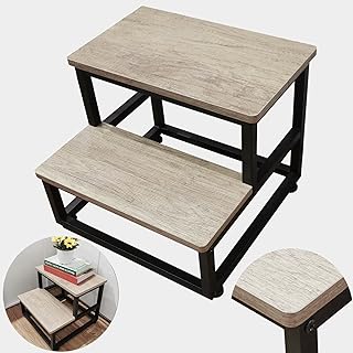 Step Stool for Adults Kids,Closet Sturdy Step Stool, Heavy Duty Foot Stool for Kitchen