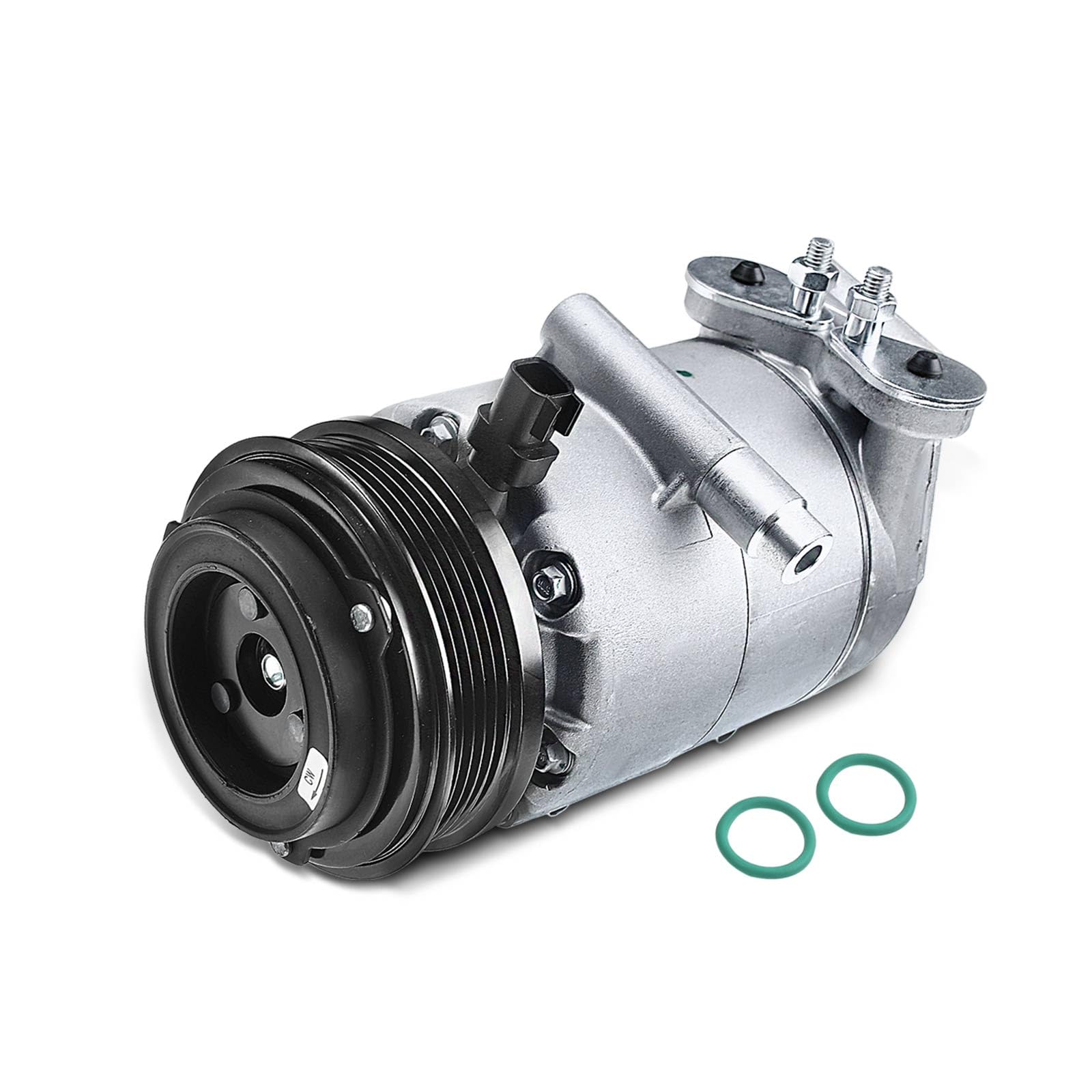 Frankberg Klimaanlagen Kompressor mit Kupplung Benzin Kompatibel mit Focus C-Max DM2 Focus II Focus II DA DP HCP DB DH FCH C-Max DM2 V50 545 C30 533 S40 II 544, inkl. Öl vorbereift