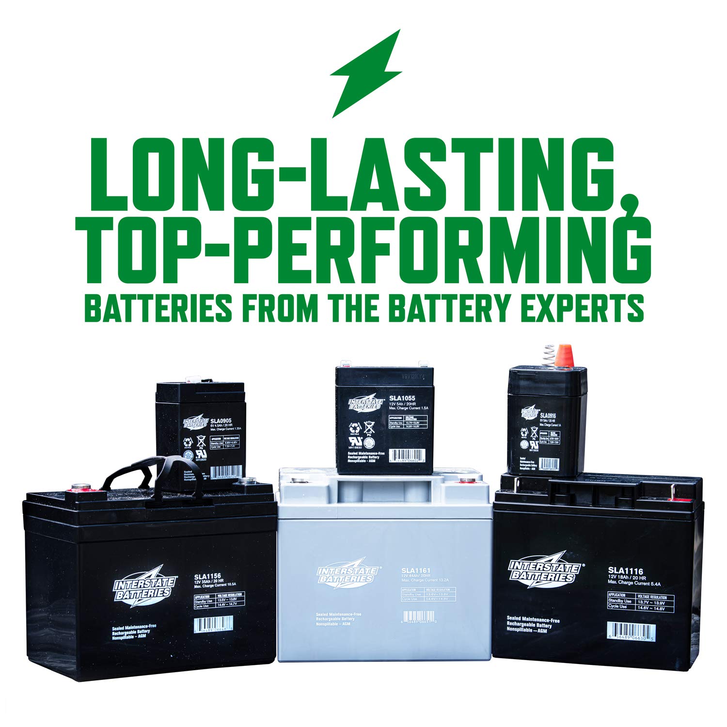 Interstate Batteries Power Patrol 12V 7Ah Fire & Security Alarm Battery