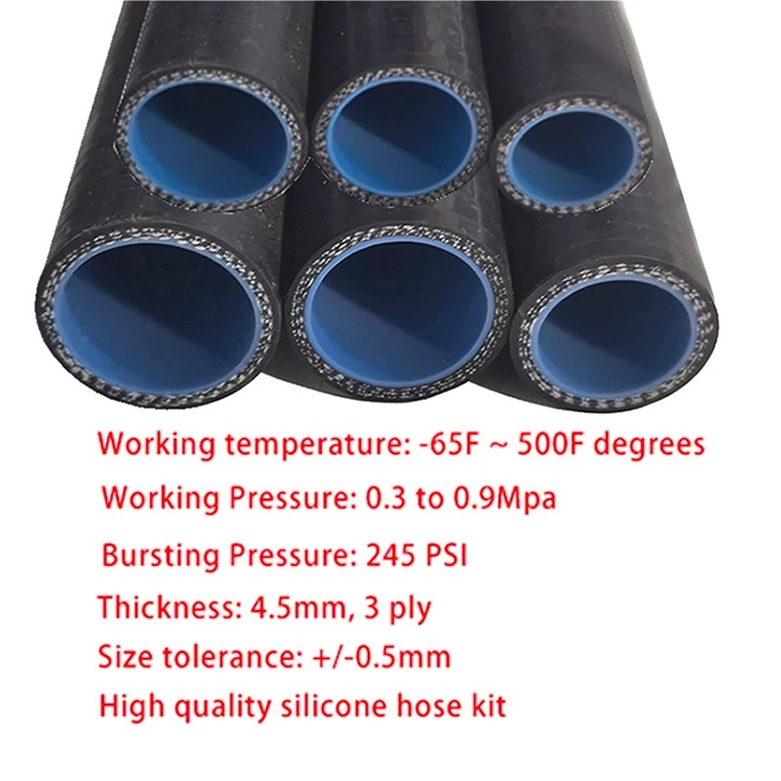 Tubo di aspirazione Aria Motore Turbo in Silicone per Passat B6 e A4 1.8T (1 Pezzo)