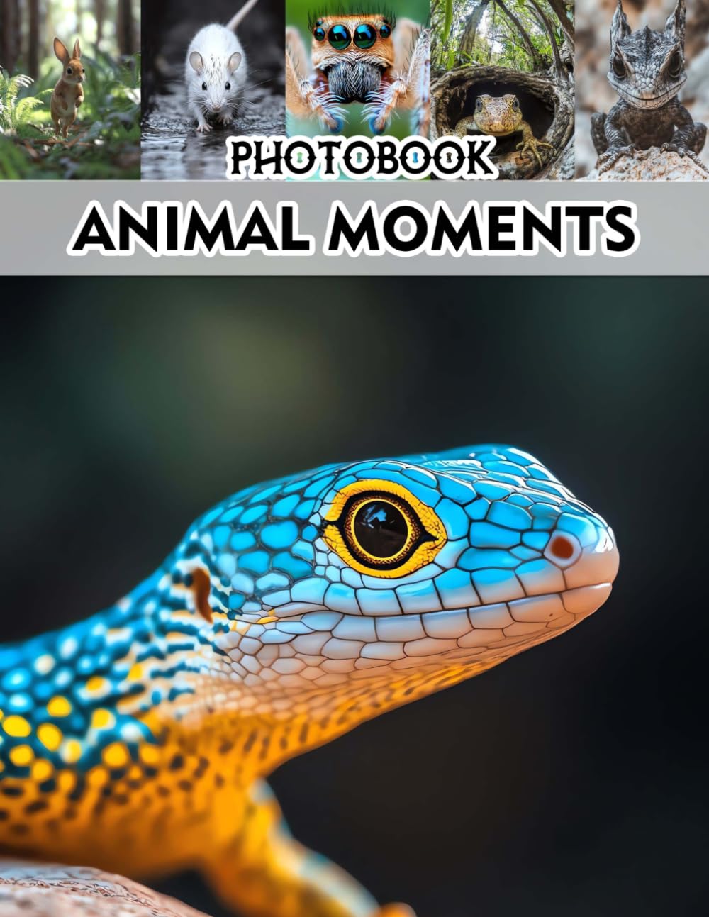 Animal Moments Photobook: Capture Stunning Wildlife Moments with Vibrant Images for Nature Enthusiasts