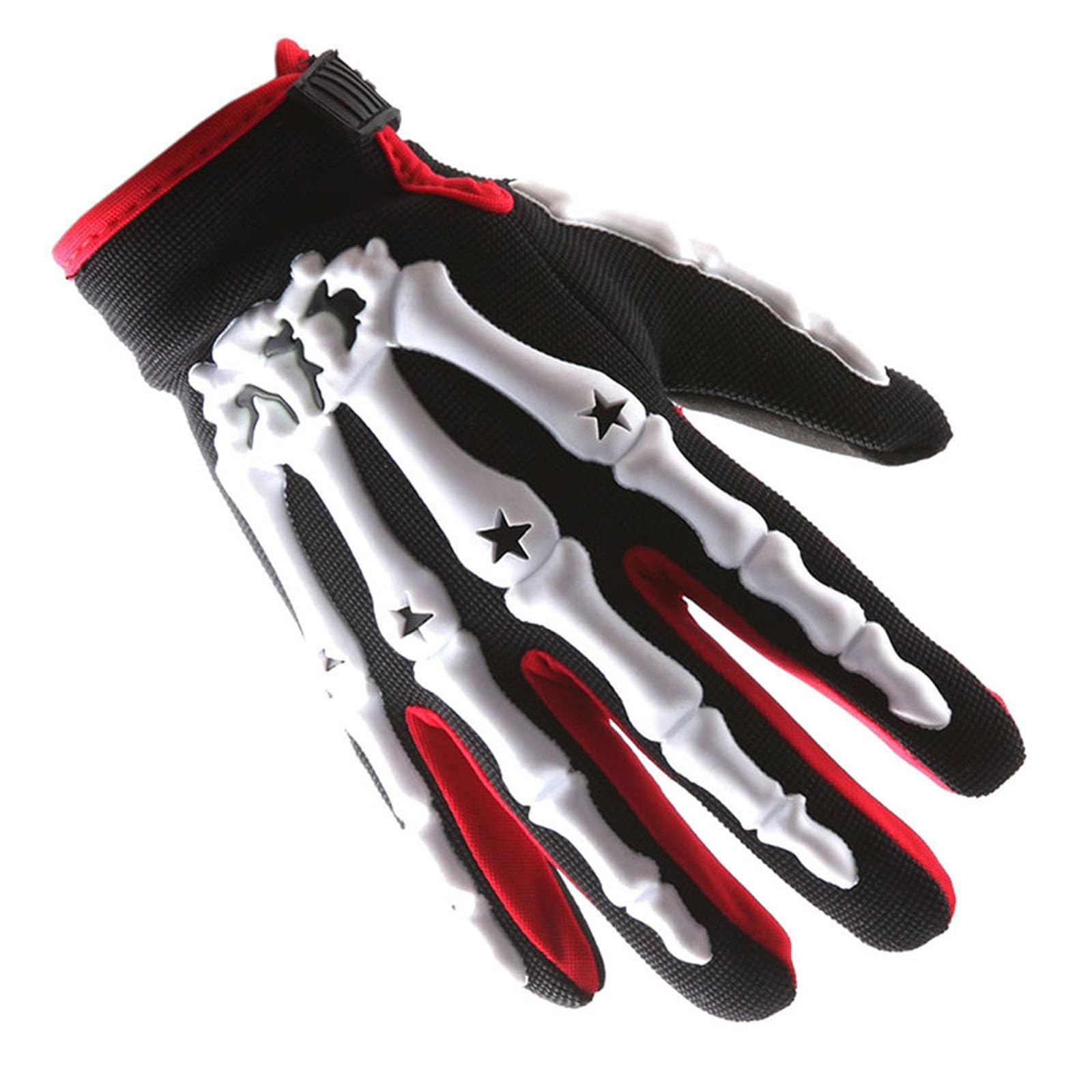 1Storm Youth Motocross Gloves Motorcycle BMX MX ATV Dirt Bike Bicycle Skeleton Cycling Kids Gloves