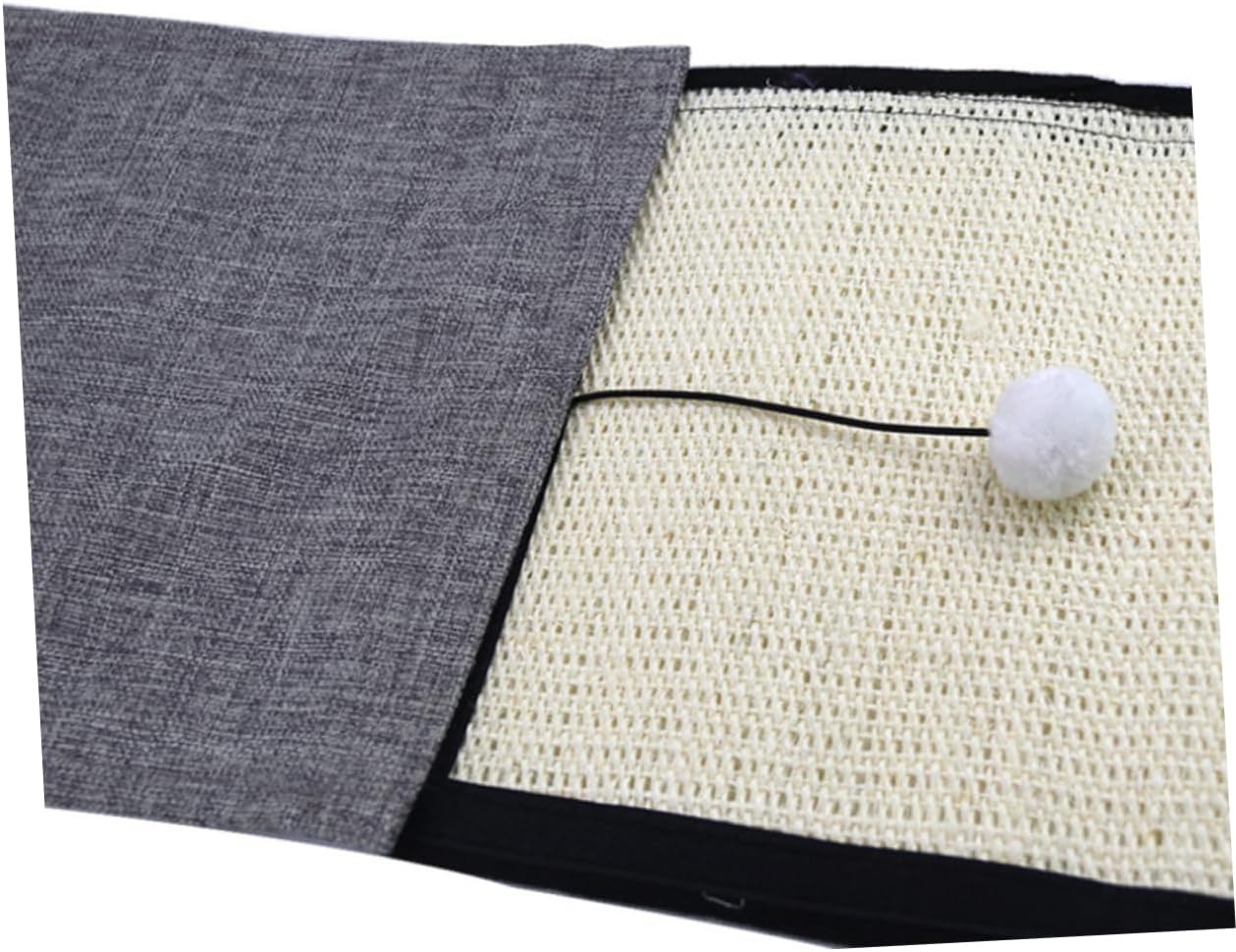 HANABASS Sisal Cat Scratching Pad Sturdy Cat Scratcher for Indoor Sofa Protection 2-Pack PET Scratching Board