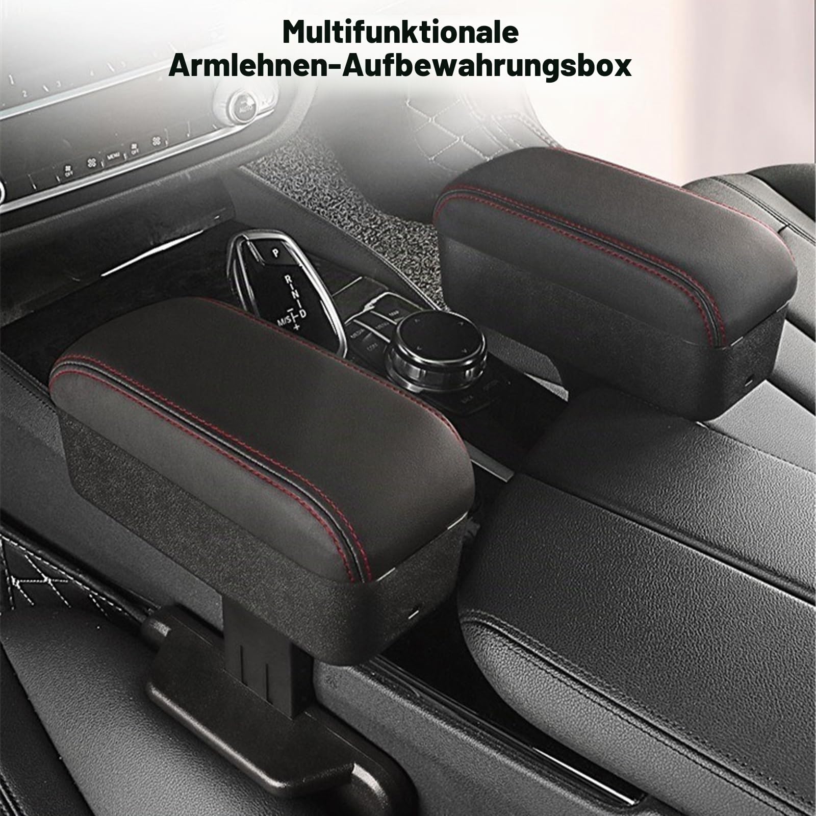 Auto Armlehne Aufbewahrungsbox mit Getränkehalter