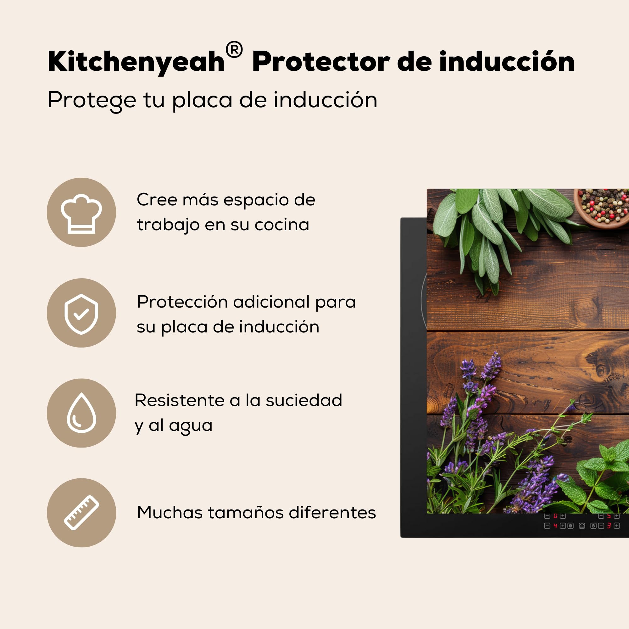 KitchenYeah© Cubre Vitrocerámica