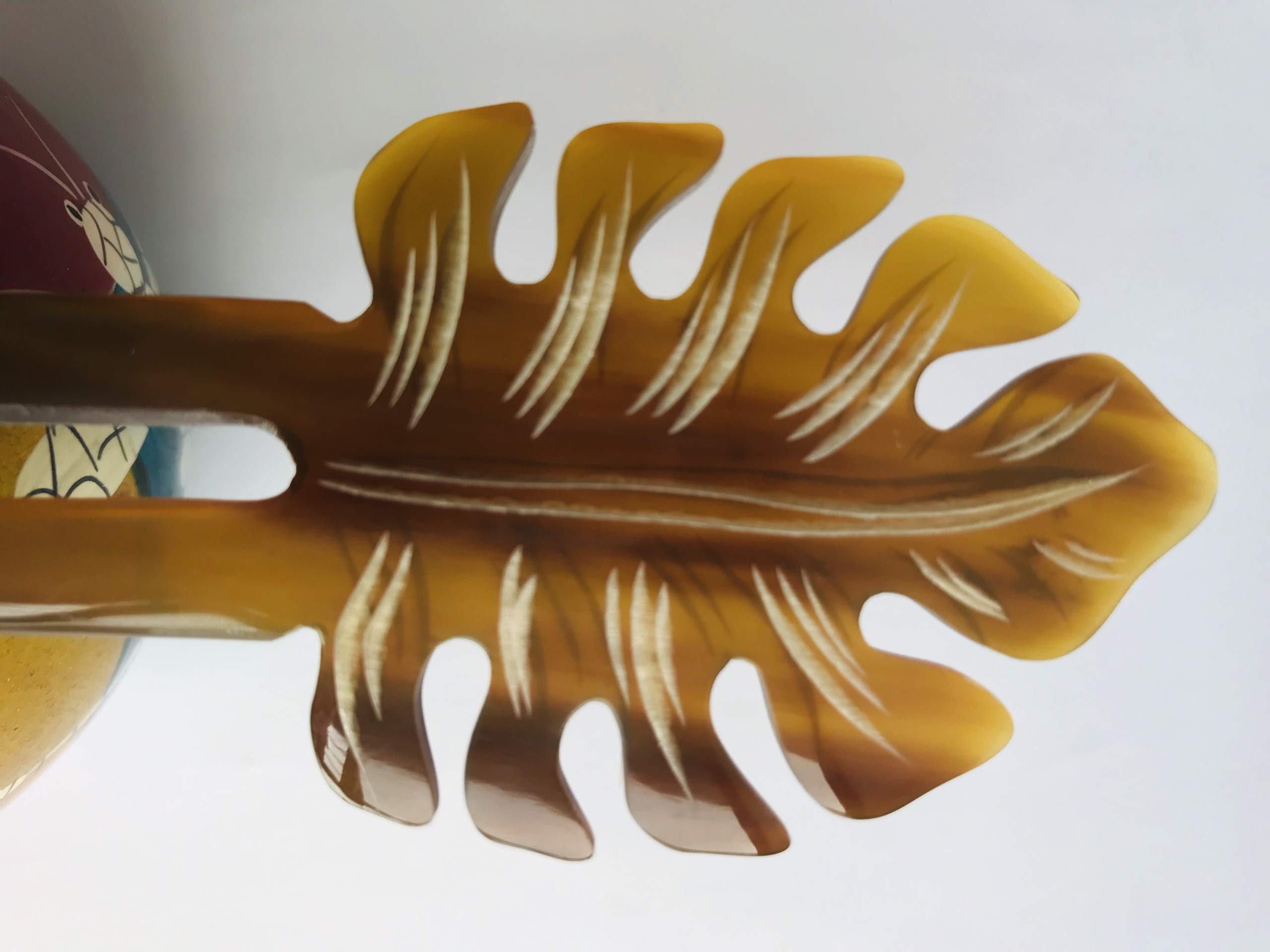 Amazon.com: Double Hair Stick Buffalo Horn, Horn Hair Fork  display picture 1