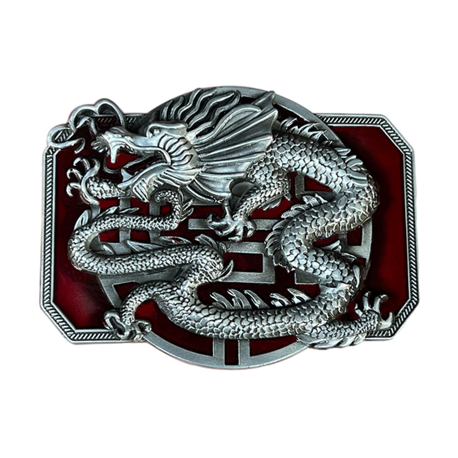 REDYY Relief Dragon Pattern Belt Buckle Adult Clothing Accessories Buckle For Adult Waist Belt Supplies