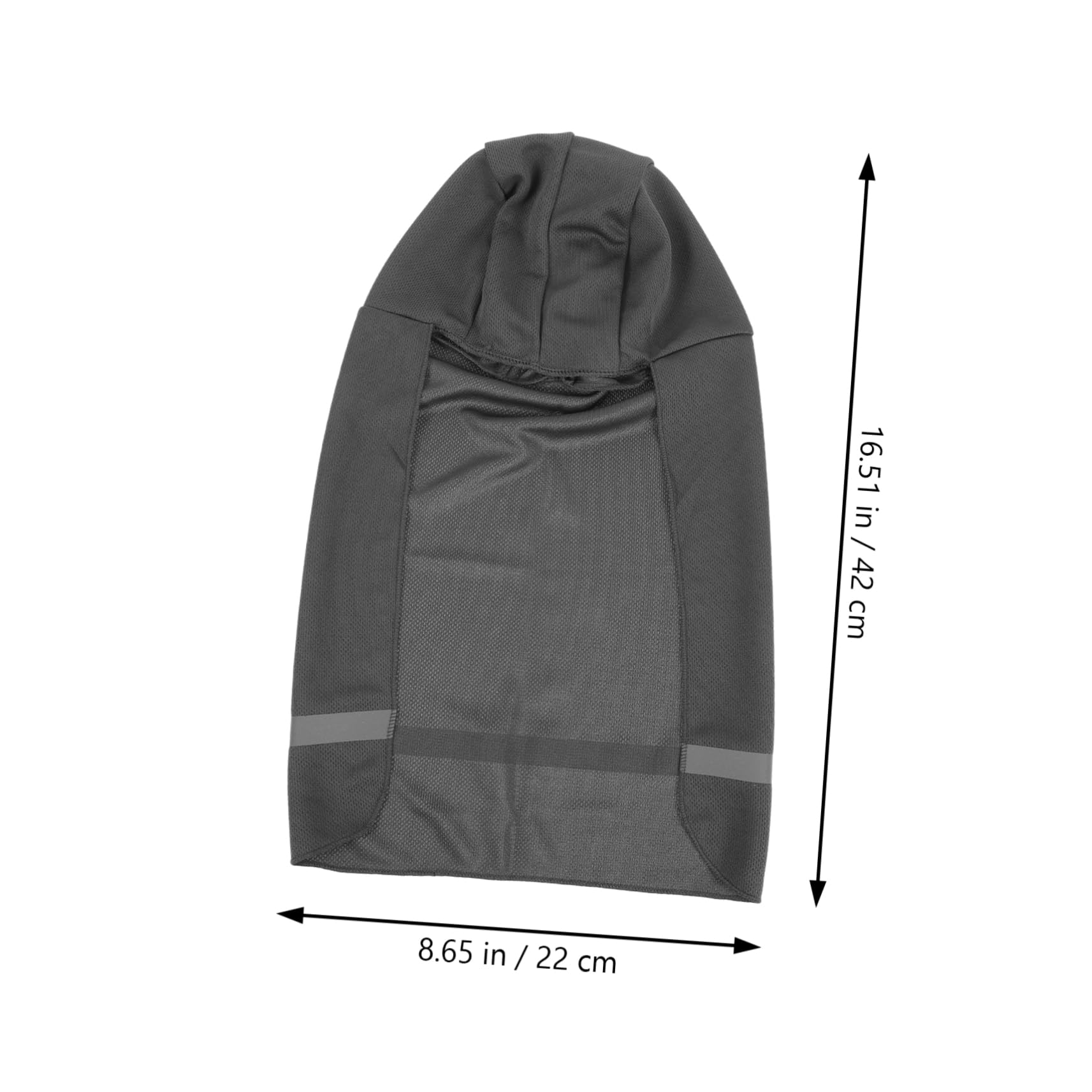 Visera para Casco De Seguridad con Banda Reflectante Gorro De Calavera Refrescante Protector De Cuello Gorro para Actividades Al Aire Rígido Forro De