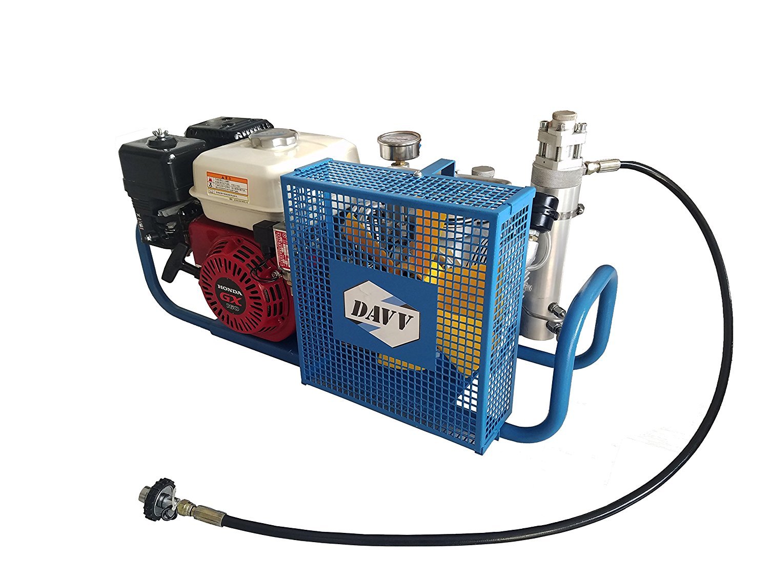 SCU100P, Petrol D Machinery 100L/Min GasPowered Air Compressor,5.5HP