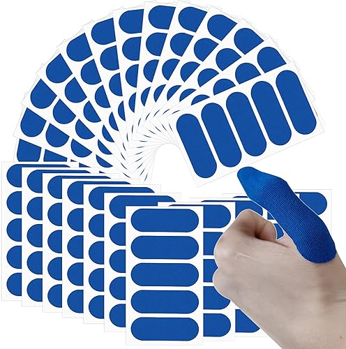 Miniatura 16 de Birllaid 120 unidades de cinta de dedo de boliche, cinta de boliche para el pulgar para bolos, accesorios de bolos para hombres y mujeres Negro