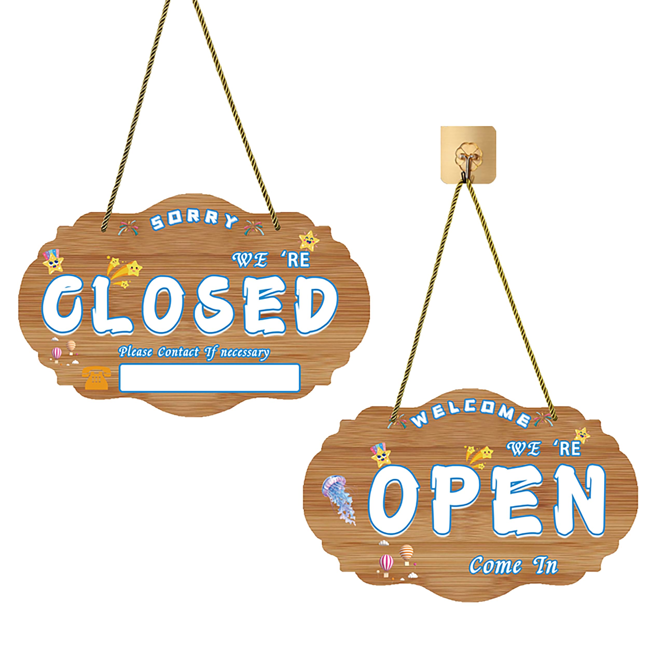 Double-Sided Waterproof Privacy Door Sign - Reversible Hanging Decor for Hotels, Offices & Clinics, Do Not Disturb/Please Use Other Door Indicator — image 1