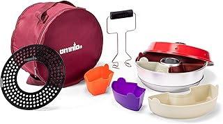 Omnia Kit 2 – Stovetop Oven, Cooking Set with Omnia Classic 2L, Silicone Molds, Baking Tray, Storage Bag & Lifting Handle – Portable Camping Oven for RV, Boat & Outdoor Cooking