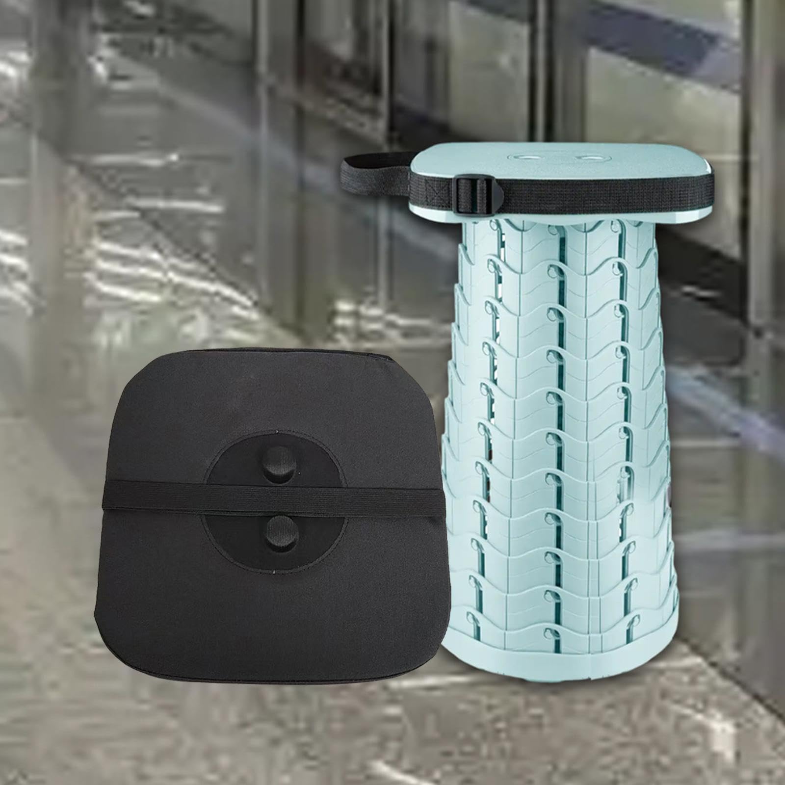 Cuscino per Sgabello Telescopico Solo Cuscino per Sgabello Pieghevole per Prato Patio Viaggio