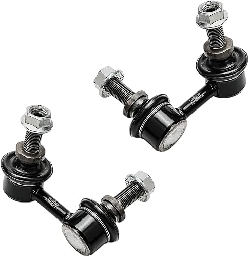 Miniatura 244 de Detroit Axle - Kit de suspensión frontal de 10 piezas para Chevy Trailblazer EXT GMC Envoy XL XUV Buick Rainier Isuzu Ascender Olds Bravada, brazos