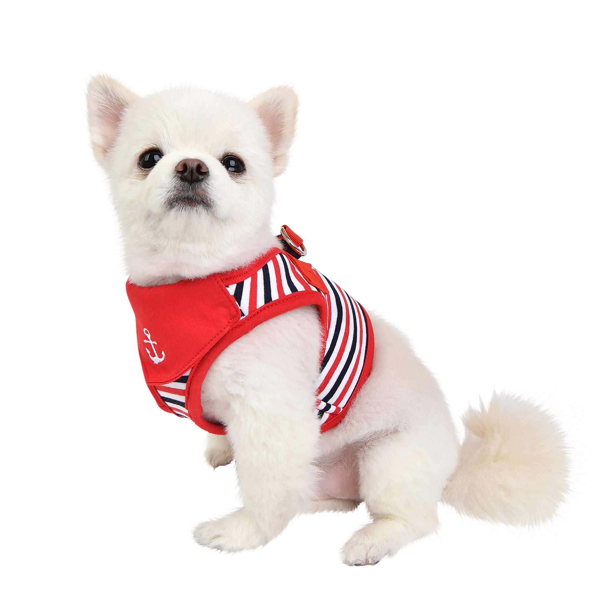 Puppia Szelki Seaman B dla psa, czerwone, M