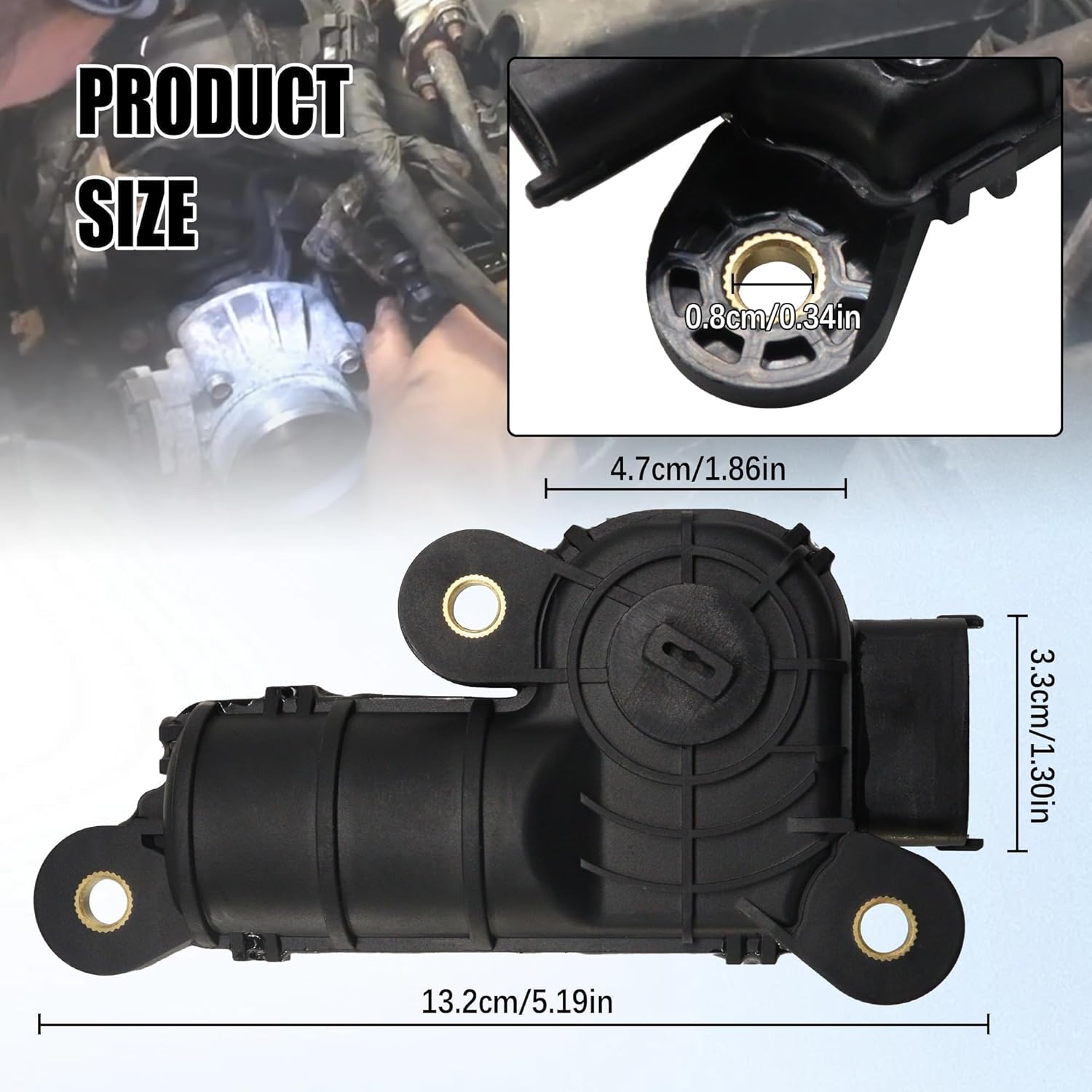 911-922 Engine Intake Manifold Runner Control Motor Fits for Hyundai Santa FE Sonata Tucson for Kia Forte5 Sorento Sportage 2010 2011 2012 2013 Replaces 28323-2G000 28323-2G300