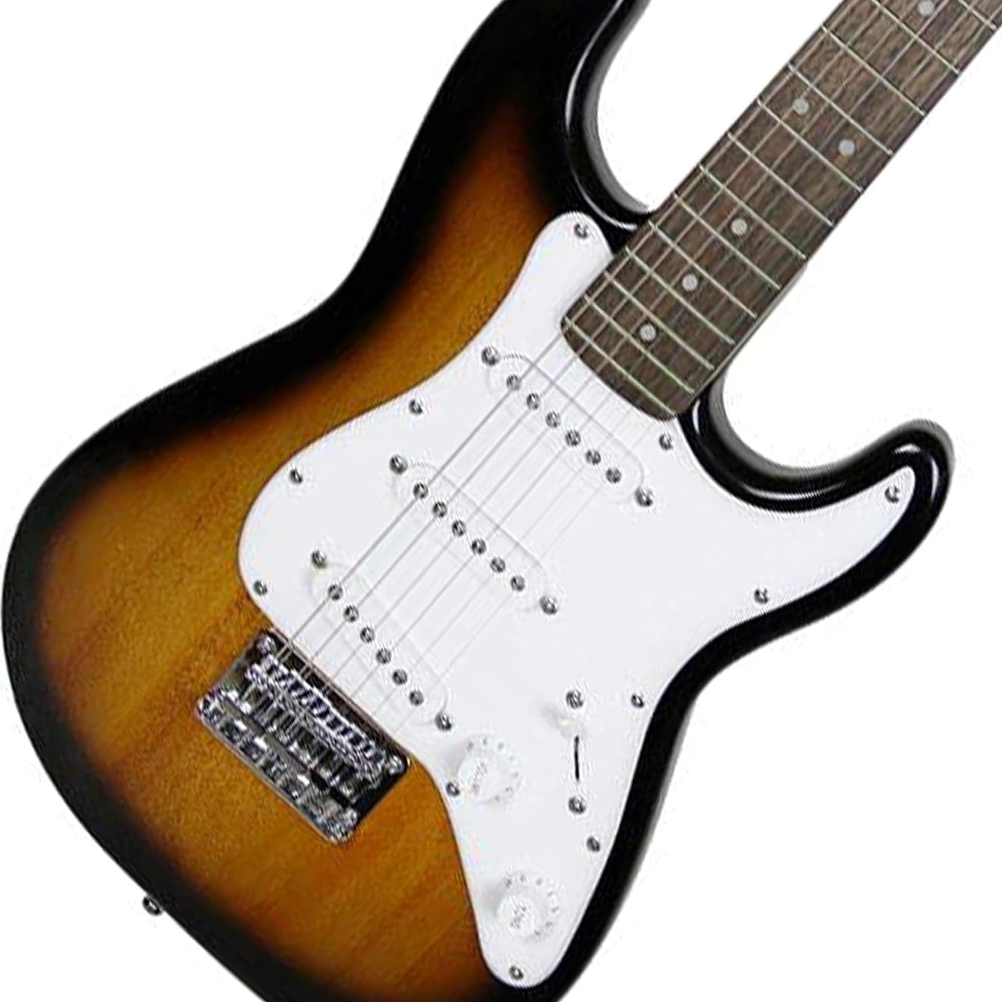 Fender Squier 3/4-Size Kids Mini Strat Electric Guitar - Brown