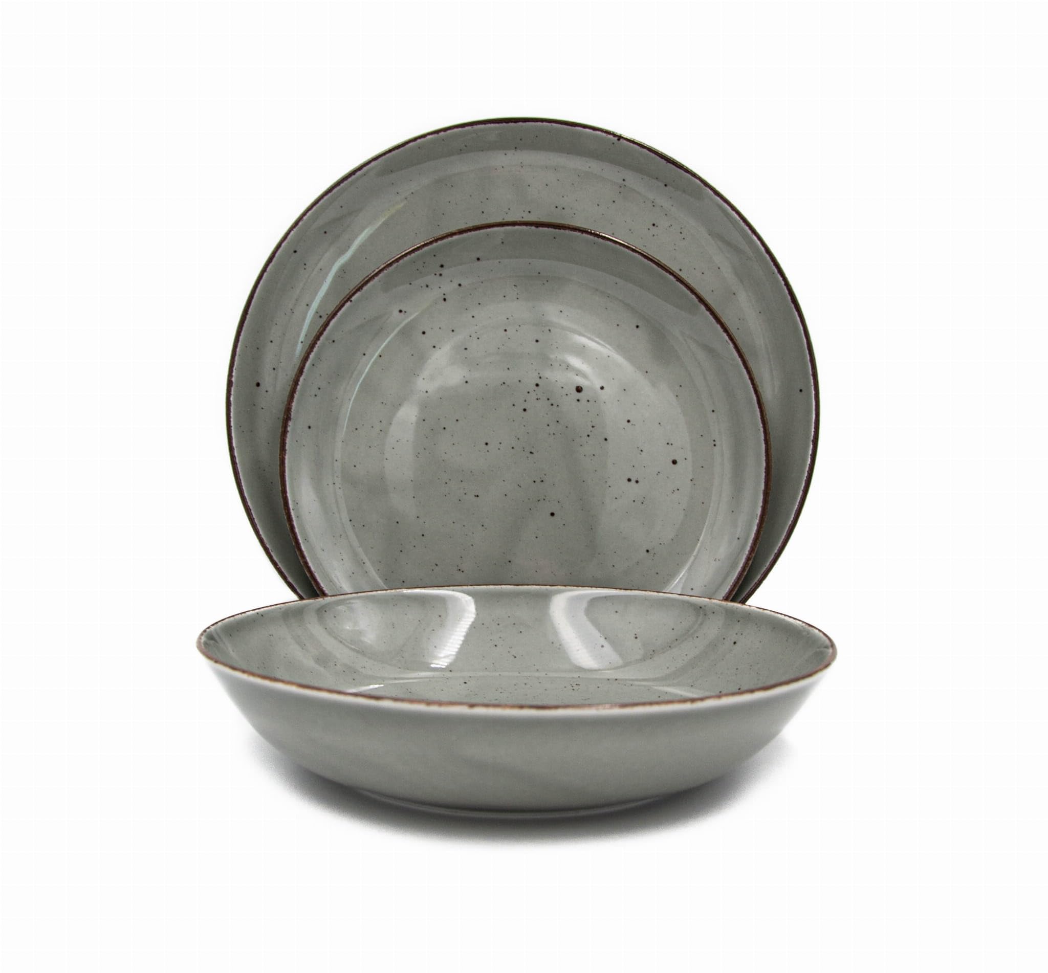 Chodziez | Poland | Since 1852 | Elegant, Classic Design Porcelain | Dinner Set - City CT01 | 18 PCS.