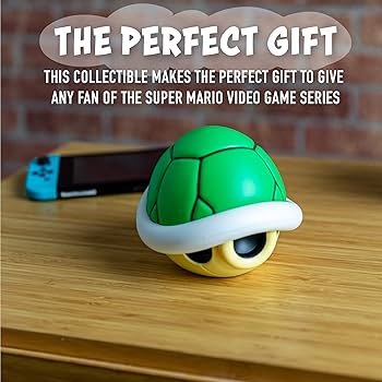Paladone Super Mario Bros Green Shell Light with Sound