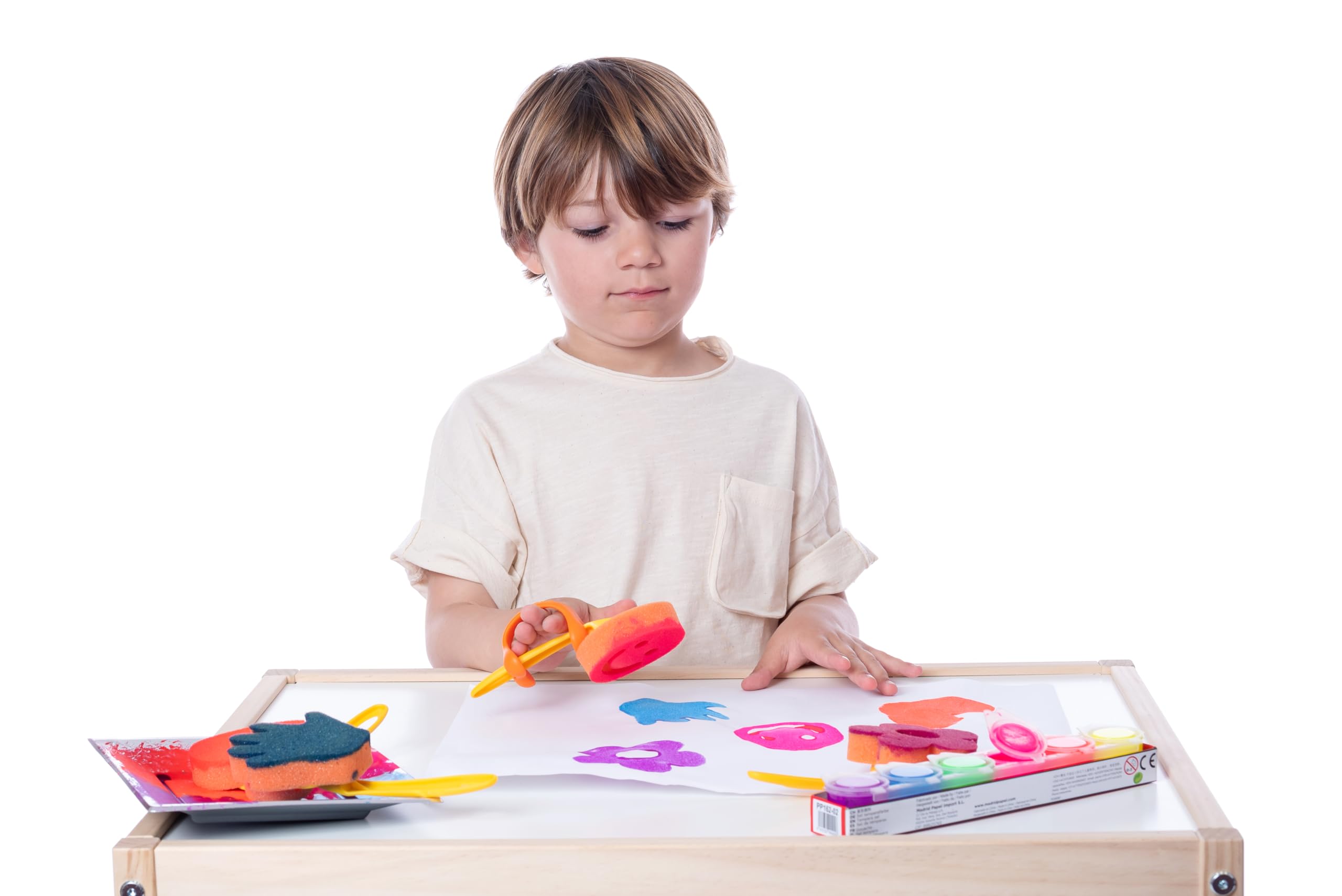 Accessorio (Pack da 5) Bambino – Aiuto alla Presa per Scuola e Gioco – Supporto per Penne, Pennelli e Posate – Autonomia Neonato e Bambino, Silicone Morbido, (Da Neonato a Bambino)