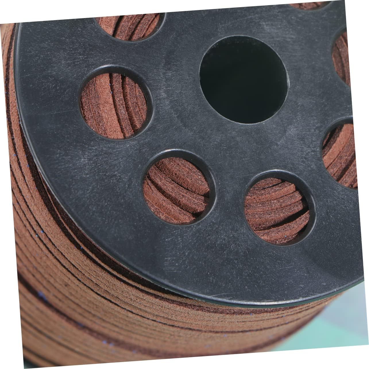 SEWACC Wide Velvet Leather Rope Waxed Cord for Jewelry Making Leather Cord for Bracelet Anklet Necklace