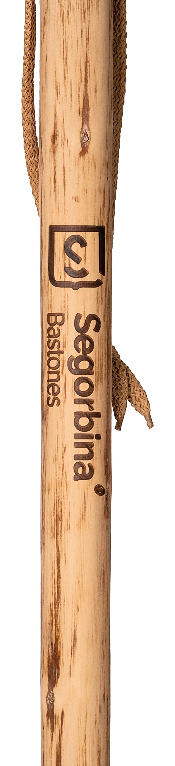 Bastone Da Trekking In Legno Di Faggio Regolabile - Robustissimo Con Punte Intercambiabili