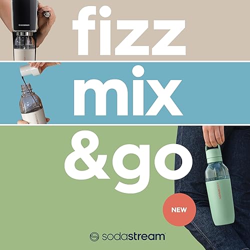 Miniatura 4 de sodastream Fizz & Go Easy Mix - Botella de carbonatación Storm, 23.7 onzas líquidas