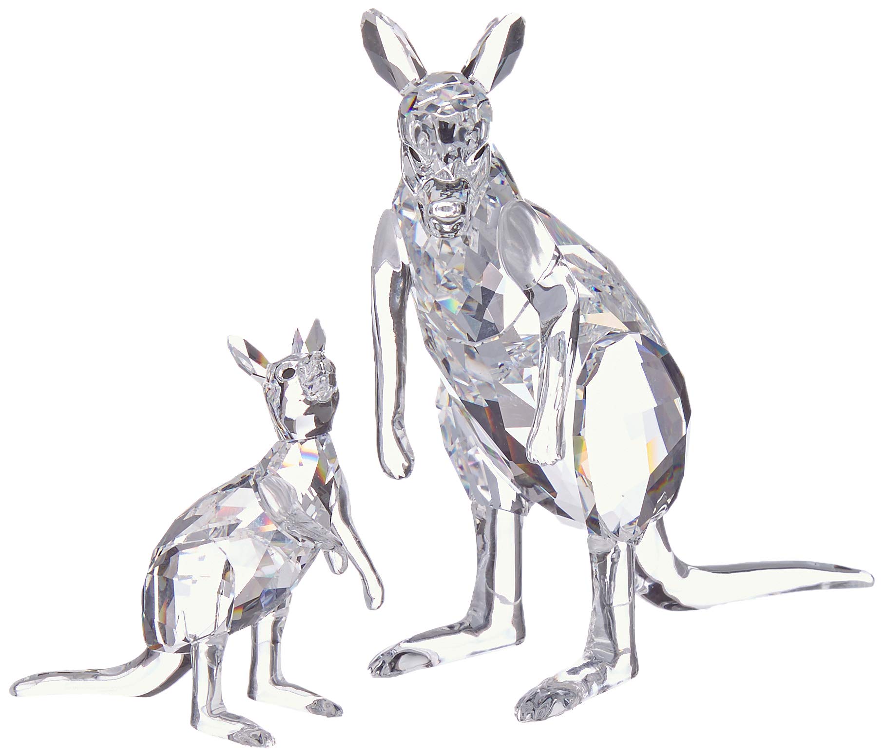 Amazon.co.jp: SWAROVSKI Kangaroo 赤ちゃんと母親 クリア : Home